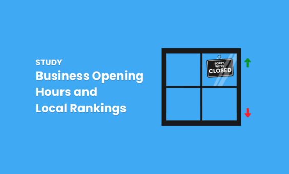 Study: Business Opening Hours and Local Rankings