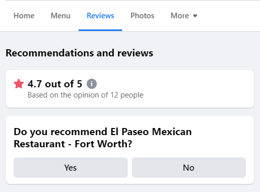 Do You Recommend Facebook Review
