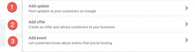 Google Offer Post Types